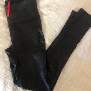 SPANX Faux Leather Leggings